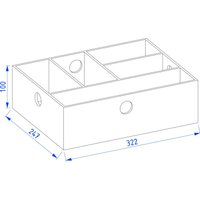 Органайзер для хранения Lauter Деревянный 32 (буковое дерево)