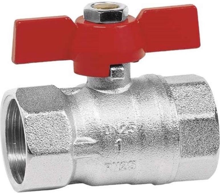 

Запорная арматура Ferro Кран шаровый ГГ 1"
