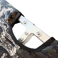 Раскладушка Медведь Екатеринбург 180x65x45 (утепленная) с креслом складным