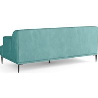 Диван Олмеко Бергамо 2-х местный (велюр, барни минт)