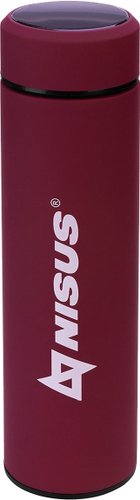 Термос Nisus N.TM-049-R 0.45л (бордовый)