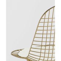 Стул Stool Group Eiffel (золотой/белая подушка)