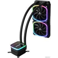 Система жидкостного охлаждения для процессора Enermax Aquafusion 240 (черный) ELC-AQF240-SQA