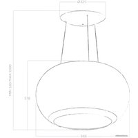Кухонная вытяжка Elica Interstellar BL/F/65