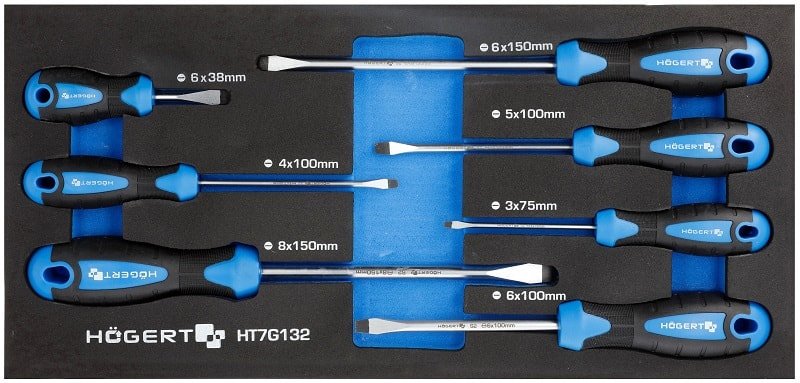 

Набор отверток Hoegert Technik HT7G132 (7 предметов)