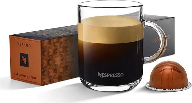 

Кофе в капсулах Nespresso Vertuo Hazelino Muffin 10 шт