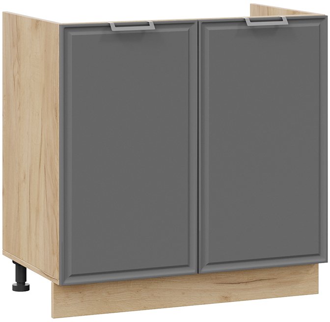 

Шкаф напольный Трия Белладжио 1Н8М (дуб крафт золотой/софт графит)