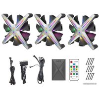 Комплект вентиляторов для корпуса ALSEYE X12-Set-GY