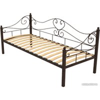 Кровать-тахта Князев Мебель Валенсия 90x190 ВАЯ.90.190.М (медный антик)