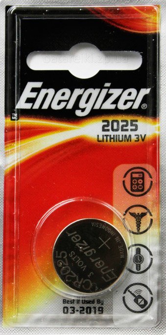 

Батарейка Energizer CR2025