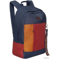 Городской рюкзак Grizzly RXL-327-3 (синий/кирпичный)