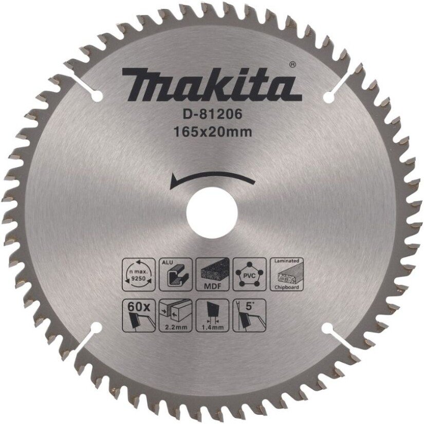 Пильный диск Makita D-81234