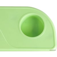 Парта Anatomica Avgusta + стул + выдвижной ящик + светильник + подставка (клен/зеленый)