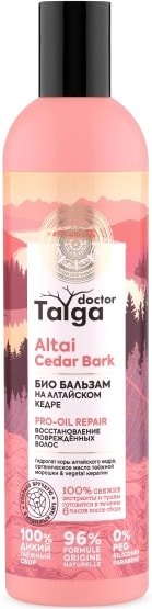 

Бальзам Natura Siberica Doctor Taiga Био восстановление поврежденных волос 400мл