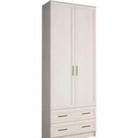 Шкаф распашной Астрид-Мебель Принцесса выдв. штанга+полки (2 ящика) Астрид