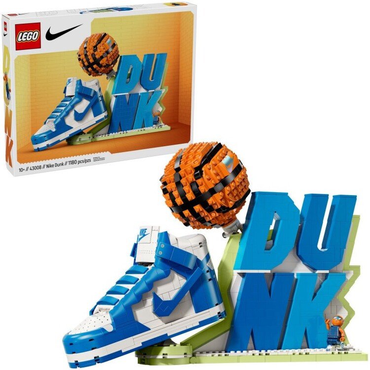 Конструктор LEGO Nike 43008 Набор Nike Dunk
