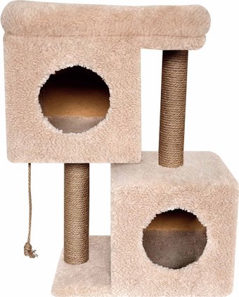 Kogtik Пентхаус БежКД m (бежевый кучерявый/джут)