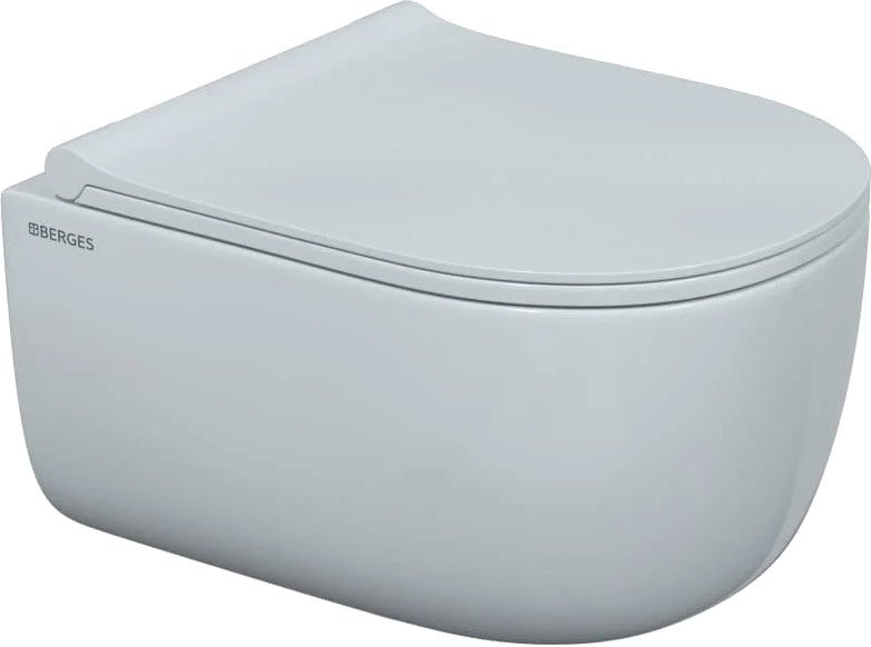 

Унитаз подвесной Berges Wasserhaus Ego Rimless 49 082111RR (с сиденьем)