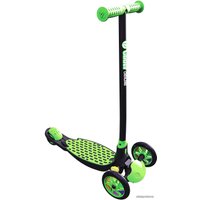 Трехколесный самокат Yvolution Y Glider Deluxe (зеленый)