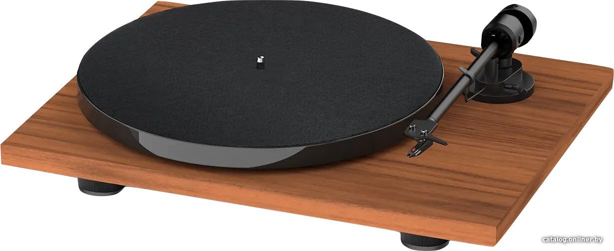 Виниловый проигрыватель Pro-Ject E1 Phono (Ortofon OM 5E, орех)
