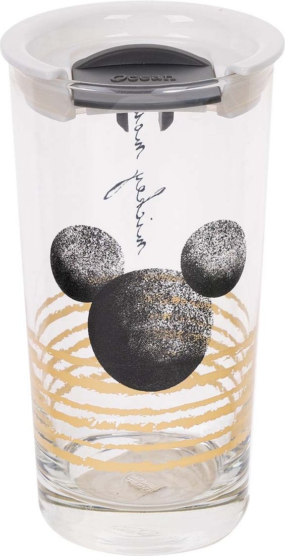 

Стакан для воды и напитков Lucaris Disney Boho 3B0652001G0014 (черная крышка)