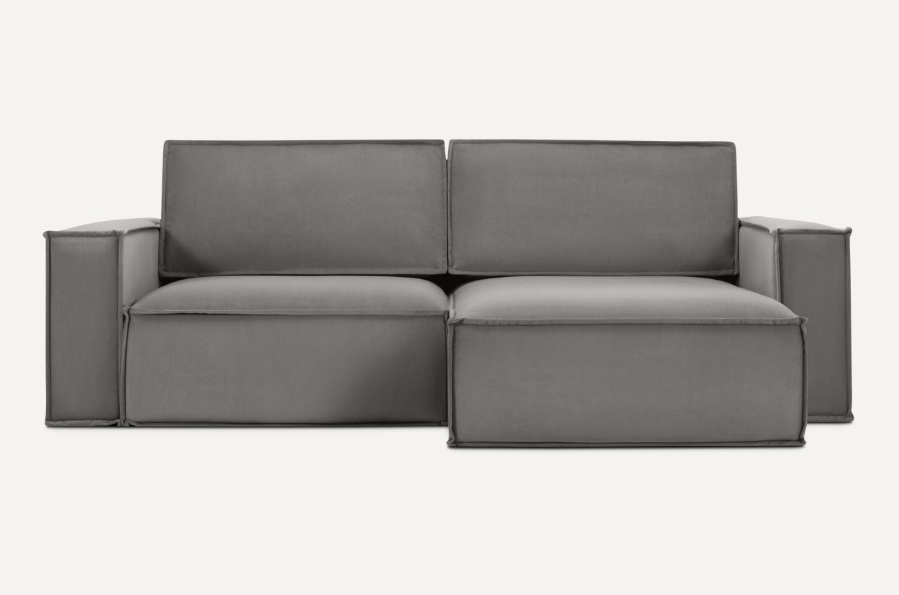 

Угловой диван Divan Эби-1 Velvet Grey 264803 (серый)