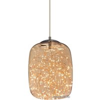 Подвесная люстра Lumina Deco Daisy LDP 6824-220 CHR+AMB