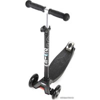 Трехколесный самокат Micro Maxi (черный)