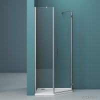 Душевой уголок BelBagno KRAFT-P-1-90-C-Cr-R (прозрачное стекло)