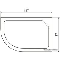 Душевая кабина Niagara NG-1903-01R 120x80 (правая)