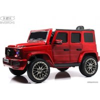 Электромобиль RiverToys Mercedes-AMG G63 4WD G333GG (красный глянец)