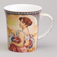 Кружка Lefard Времена года А. Муха 104-1035