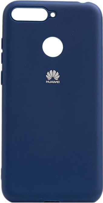 

Чехол для телефона EXPERTS Magnetic для Huawei Y6 Prime (2018)/Honor 7C (темно-синий)