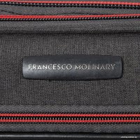 Чемодан-спиннер Francesco Molinary 338-1004/3-24BLK (черный)