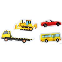 Магниты для магнитной доски Десятое королевство Магнитные машинки 01940