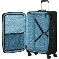 Чемодан-спиннер American Tourister Pulsonic Asphalt Black 81 см