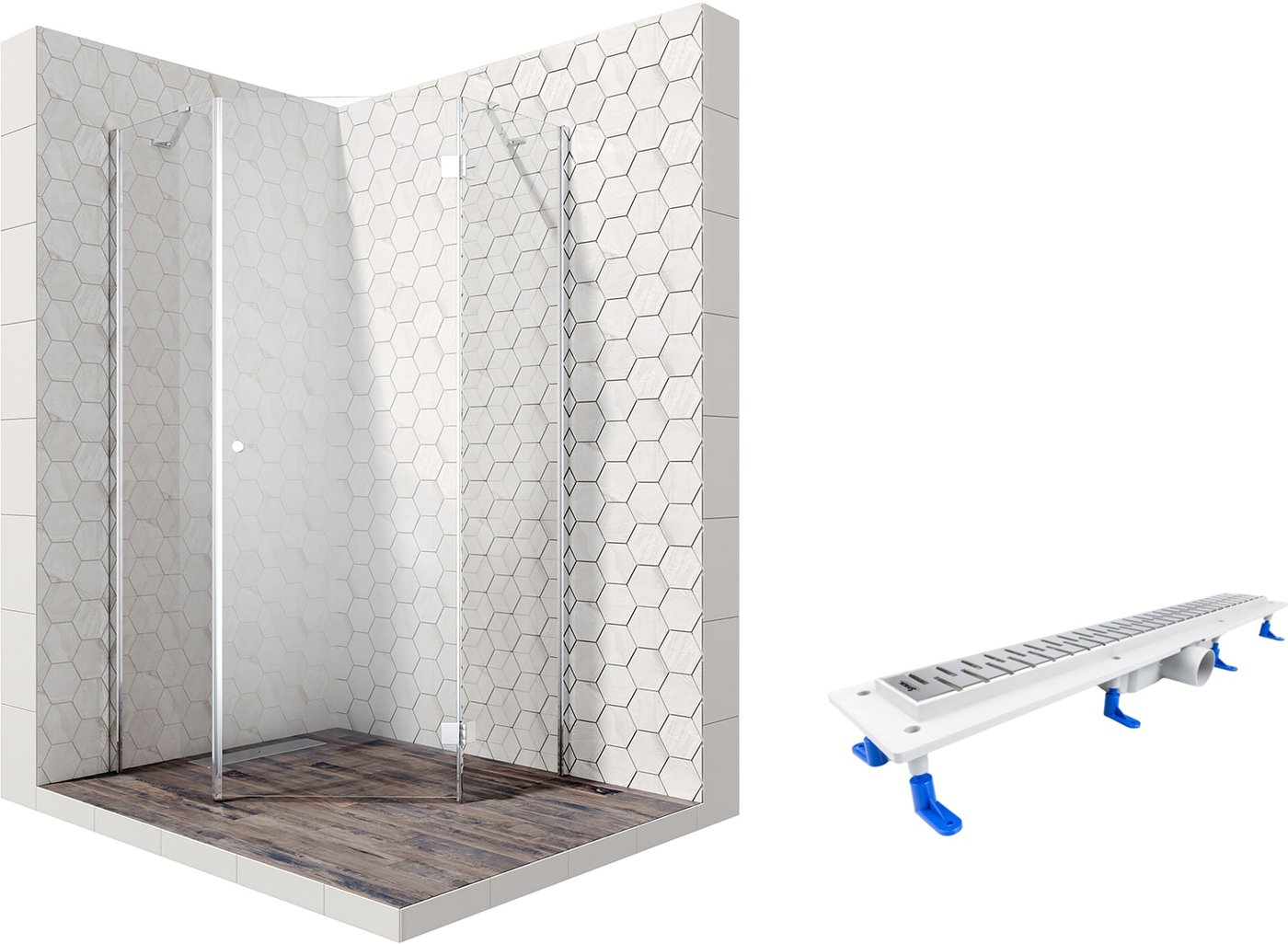 

Душевой уголок Ambassador Set 12011112R-ST8