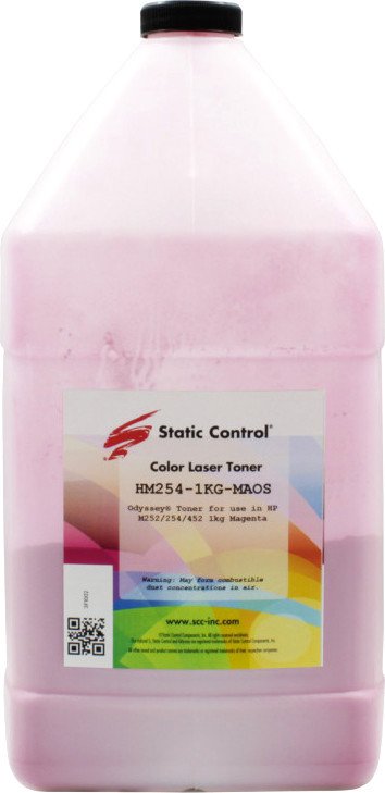 

Тонер Static Control Универсальный для HP CLJ Pro M254 (Odyssey) (маджента) 1 кг