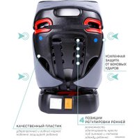 Детское автокресло Amarobaby Professional (черный/серый)