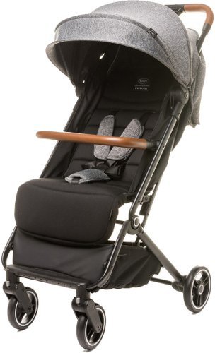 Коляска прогулочная «книга» 4baby Twizzy XXII (темно-серый)