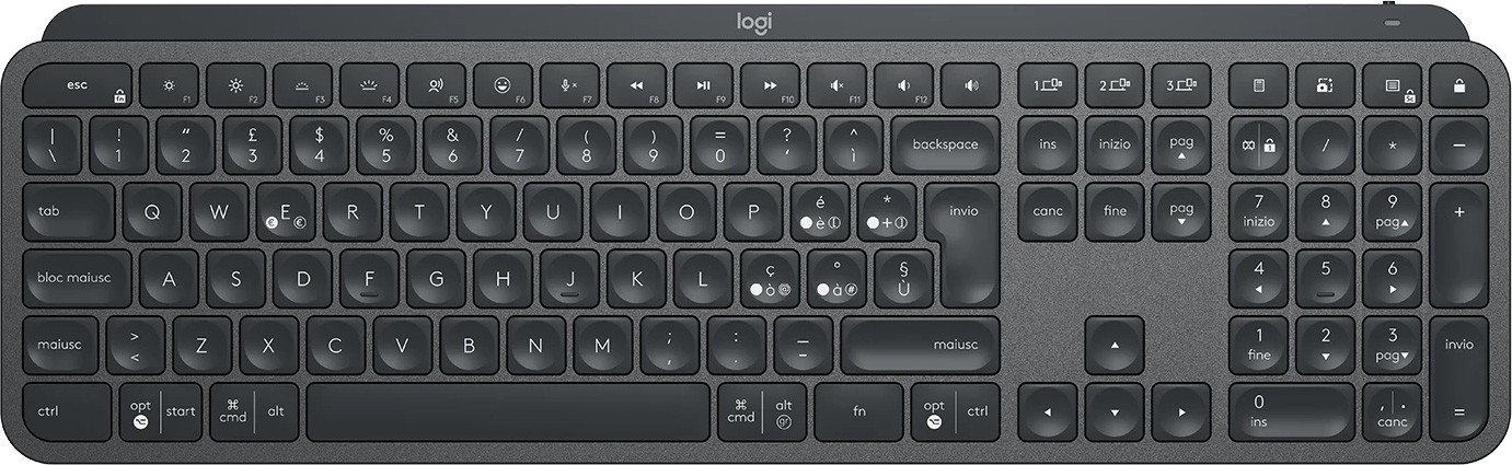 Клавиатура Logitech MX Keys for Business 920-010251 (графитовый, нет кириллицы)