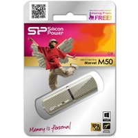 USB Flash Silicon-Power Marvel M50 Champagne 128GB (SP128GBUF3M50V1C)