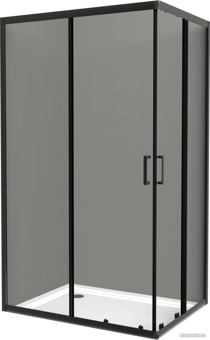 Душевой уголок BelBagno UNO-195-AH-2-120/100-C-NERO