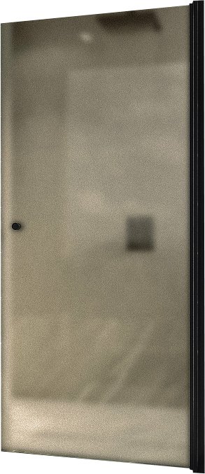 

Душевая дверь MaybahGlass 60x198 MGD-799-6 (бронзовое матовое стекло/черный)