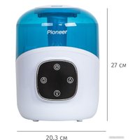 Увлажнитель воздуха Pioneer HDS32 (белый/синий)