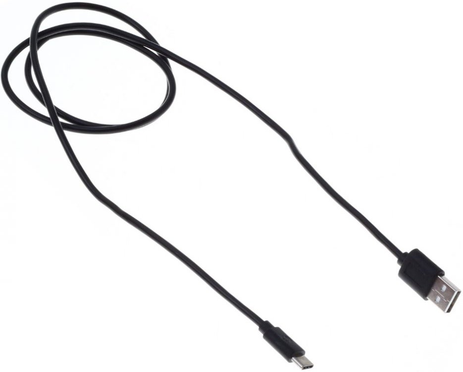 

Кабель Buro USB Am-USB Type-C m 1м (черный)