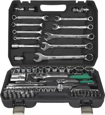 Универсальный набор инструментов БелАК Хром БАК.07077 (82 предмета)