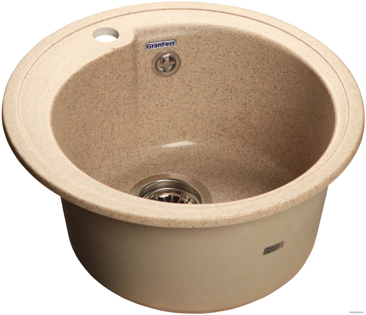 Кухонная мойка GranFest Rondo GF-R450 (песочный)