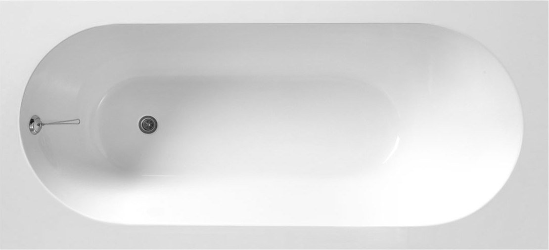 

Ванна Belux Борнео 150x70 (18, белый матовый/Solid Surface)