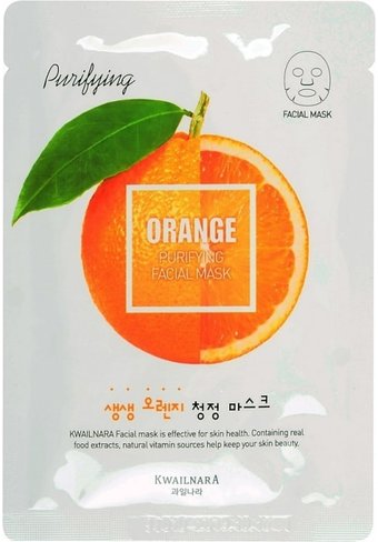  Welcos Маска для лица Kwailnara Orange Purifying Facial Mask